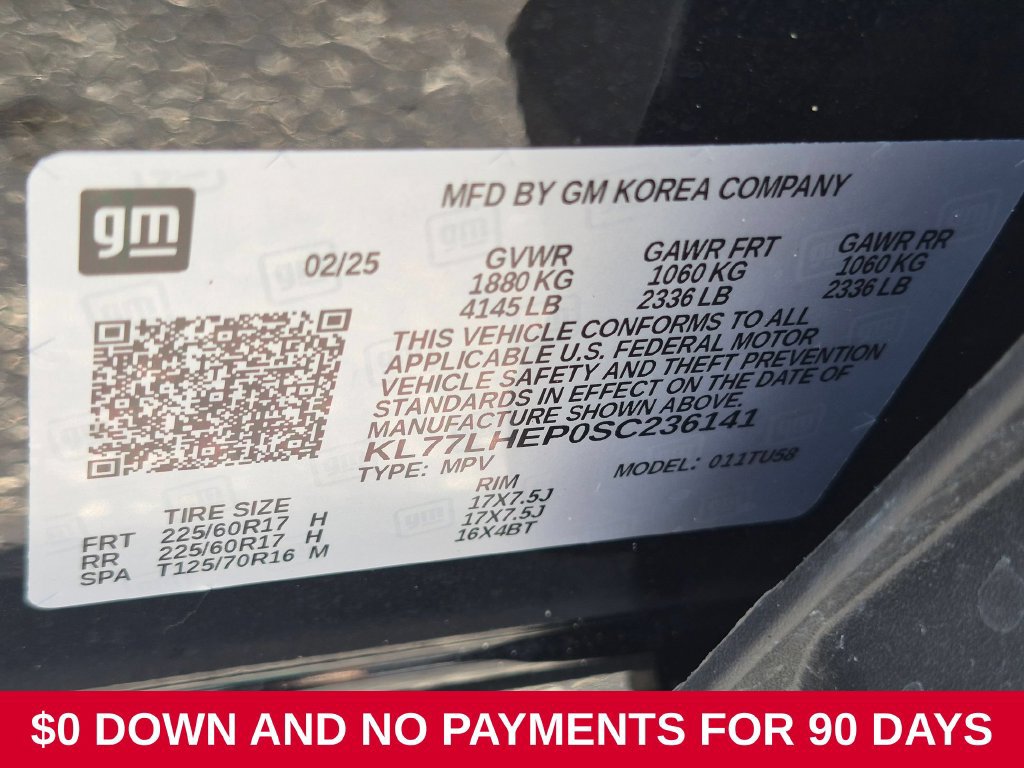 Used 2025 Chevrolet Trax LT w/ LT Convenience Package FWD image 32