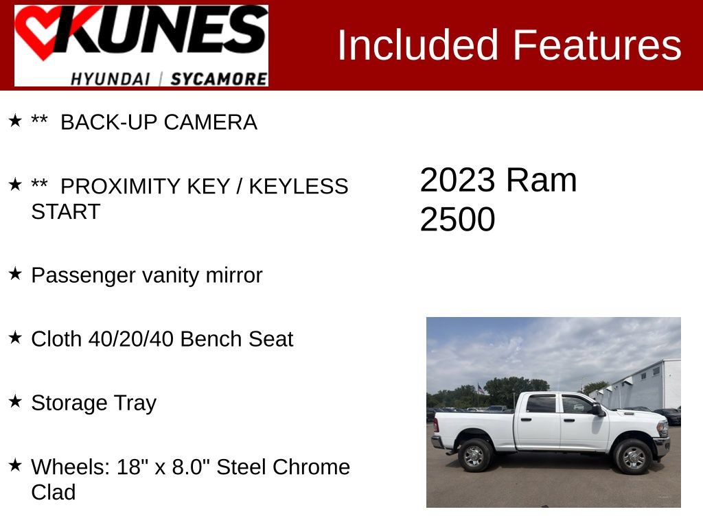 Used 2023 RAM 2500 Tradesman AWD/4WD image 2