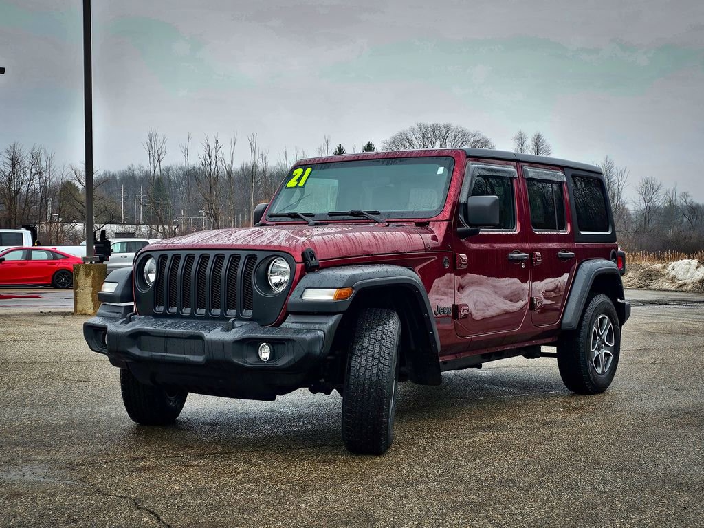Certified 2021 Jeep Wrangler Unlimited Sport image 7