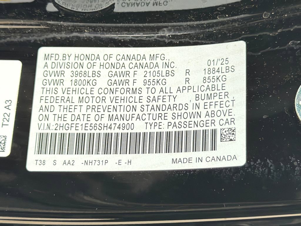 Used 2025 Honda Civic Si image 31