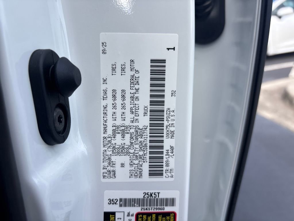 New 2026 Toyota Tundra 1794 Edition image 20