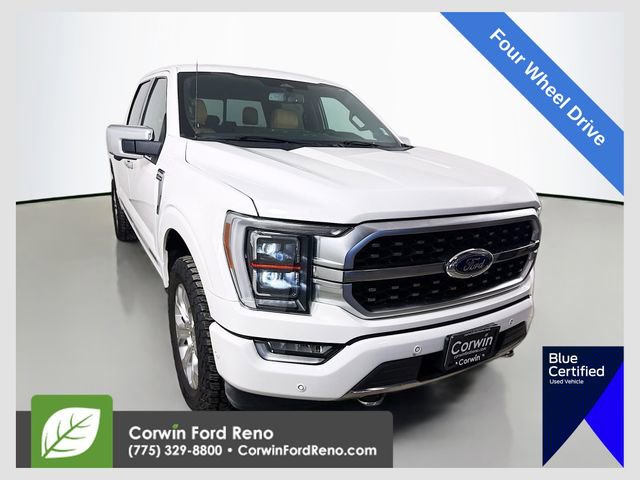 Certified 2021 Ford F150 Platinum w/ Equipment Group 701A High image 1