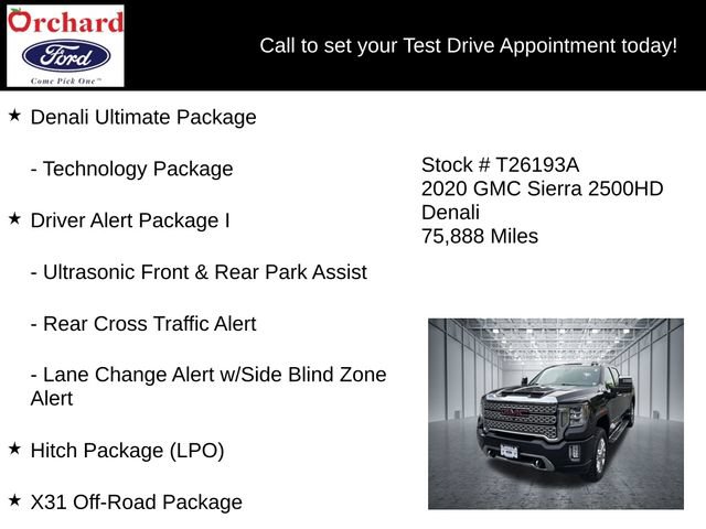 Used 2020 GMC Sierra 2500 Denali w/ Denali Ultimate Package AWD/4WD image 19