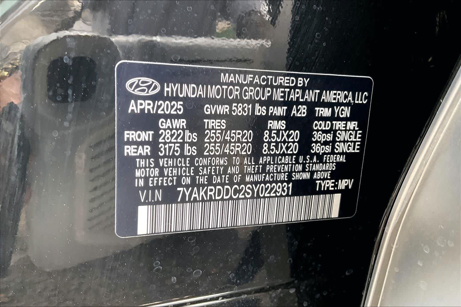 Certified 2025 Hyundai Ioniq 5 Limited AWD/4WD image 33