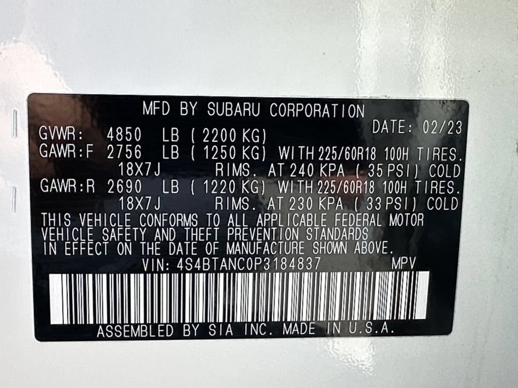 Used 2023 Subaru Outback Limited AWD/4WD image 17