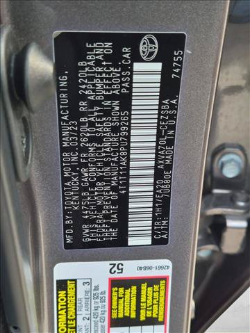 Used 2023 Toyota Camry SE w/ Convenience Package FWD image 22