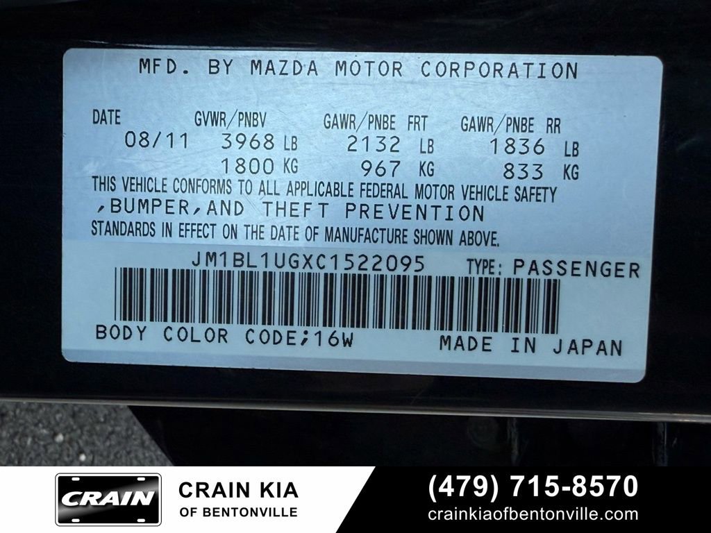 Used 2012 MAZDA MAZDA3 i Sport image 34