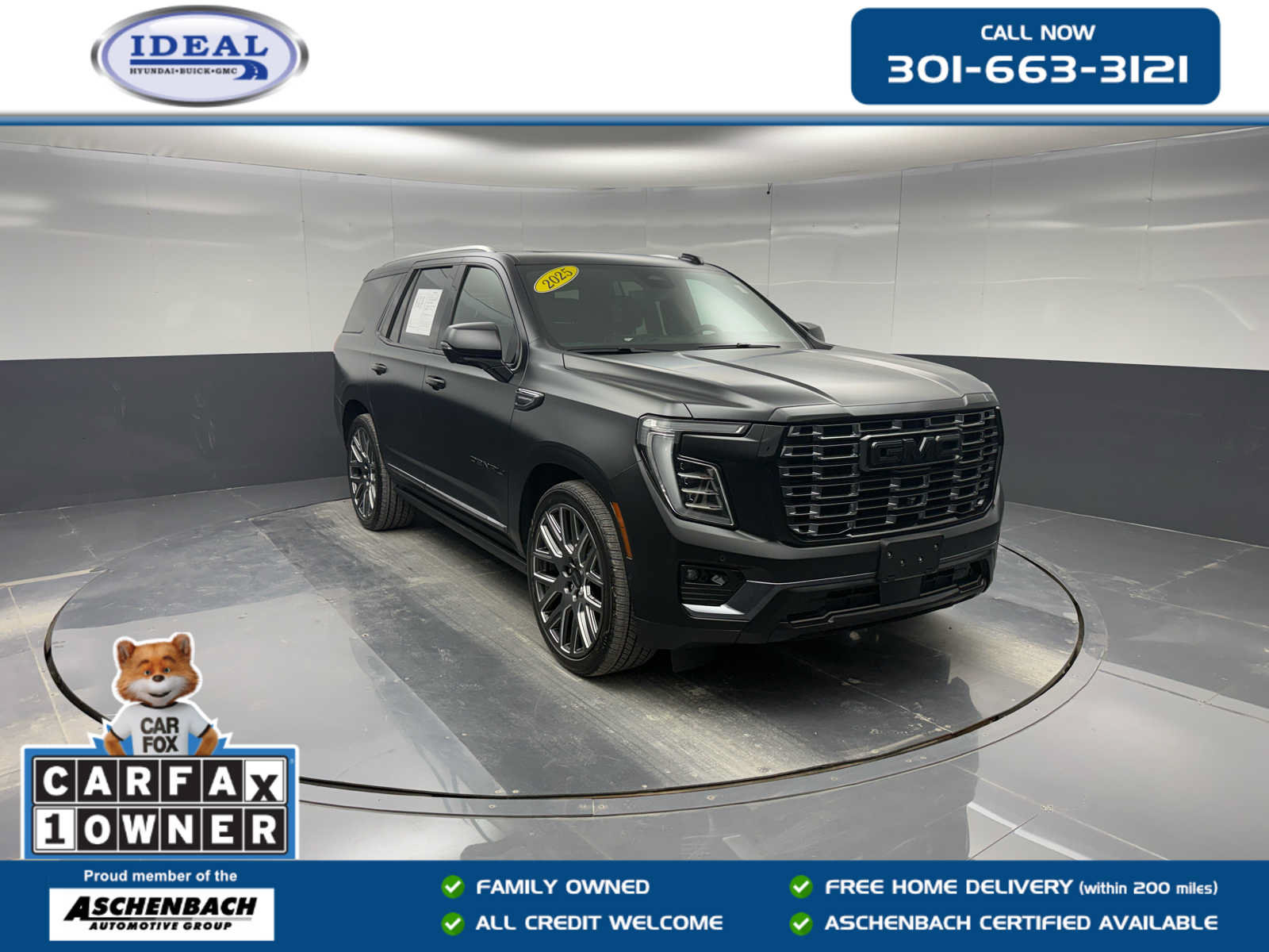 Used 2025 GMC Yukon Denali Ultimate w/ LPO, Floor Liner Package
