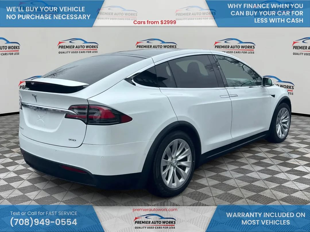 Used 2017 Tesla Model X 90D AWD/4WD image 4