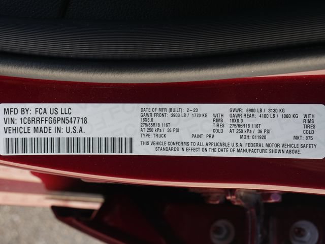 Used 2023 RAM 1500 Big Horn AWD/4WD image 8
