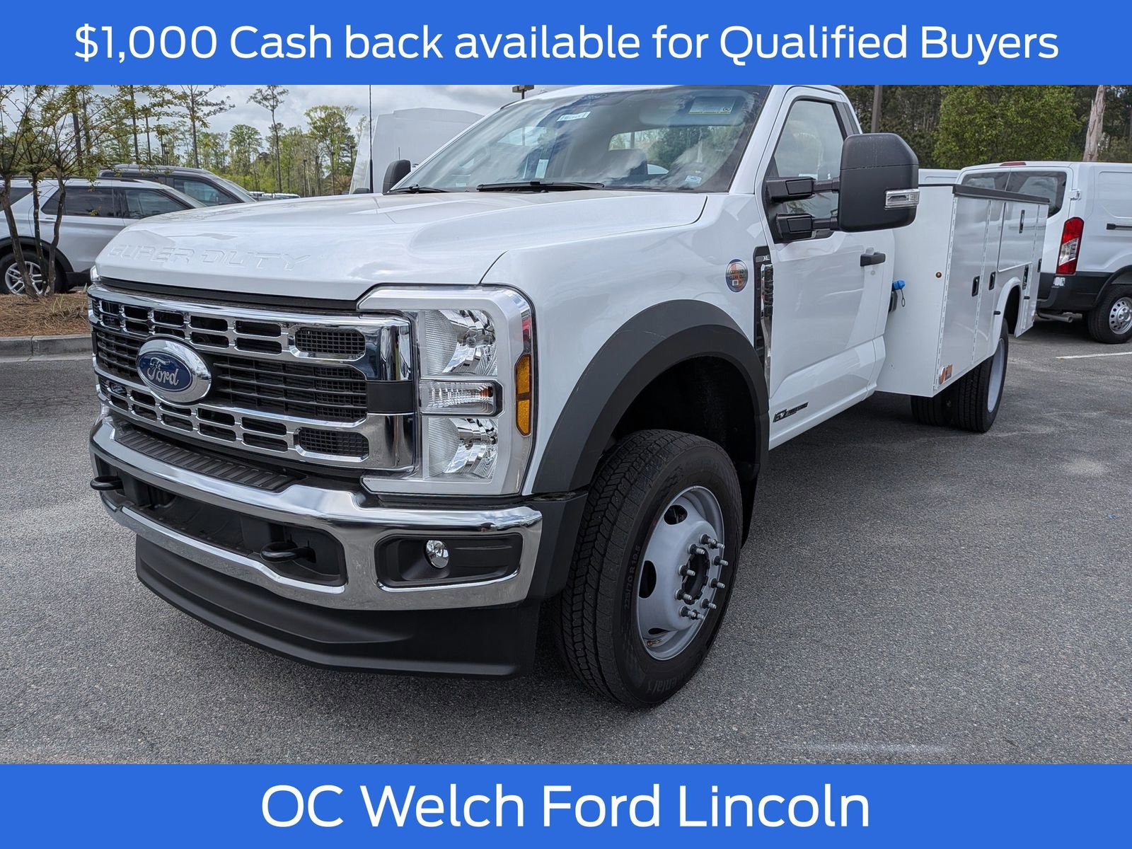 New 2026 Ford F550 4x4 Regular Cab Super Duty w/ XL Chrome Package image 5