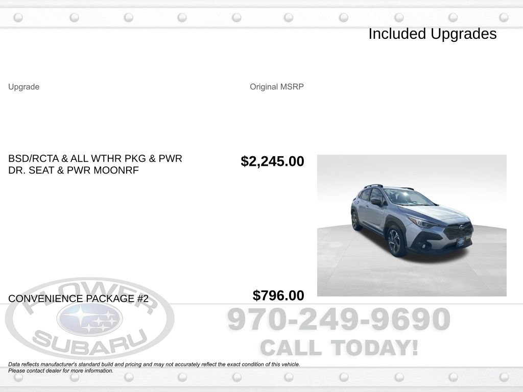 Used 2025 Subaru Crosstrek 2.5i Premium AWD/4WD image 6