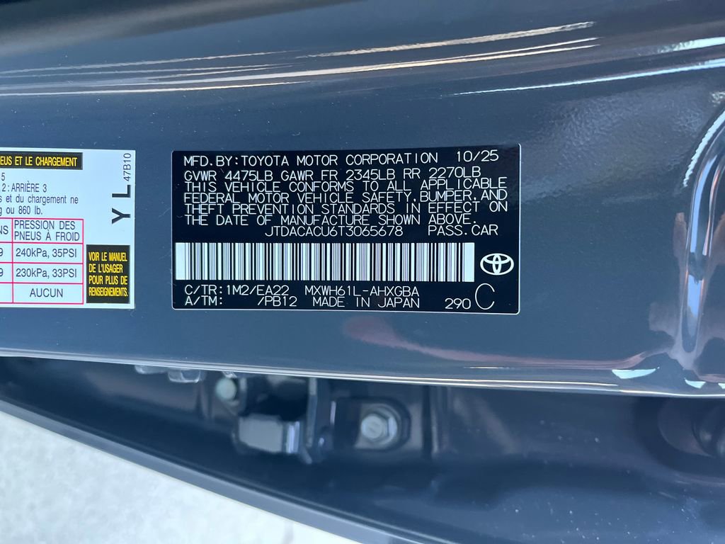 New 2026 Toyota Prius Hybrid XSE image 29