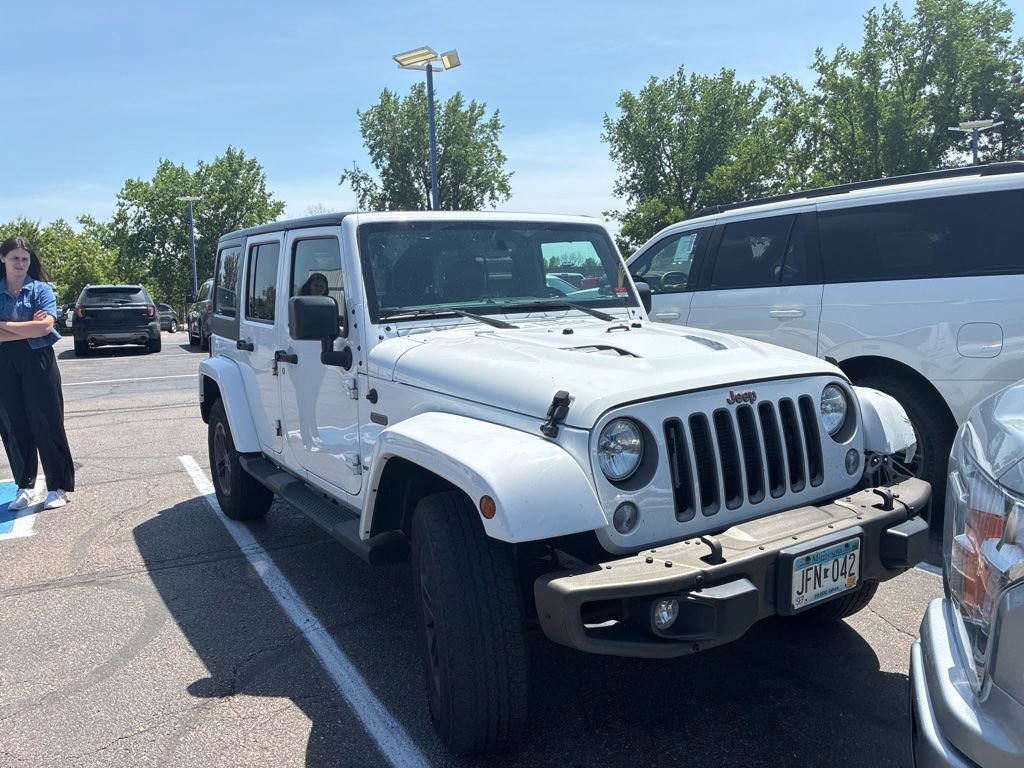 Used 2016 Jeep Wrangler Unlimited Sahara AWD/4WD image 1