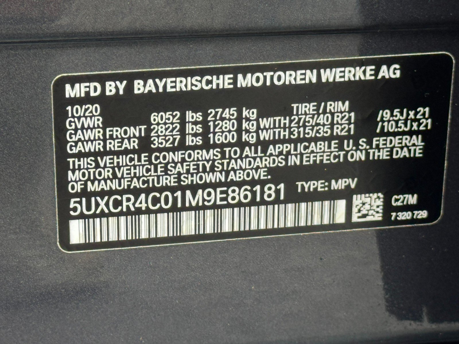 Used 2021 BMW X5 sDrive40i w/ Convenience Package RWD image 48