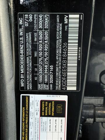 Used 2019 Mercedes-Benz GLS 450 GLS 450 w/ Premium 1 Package image 27