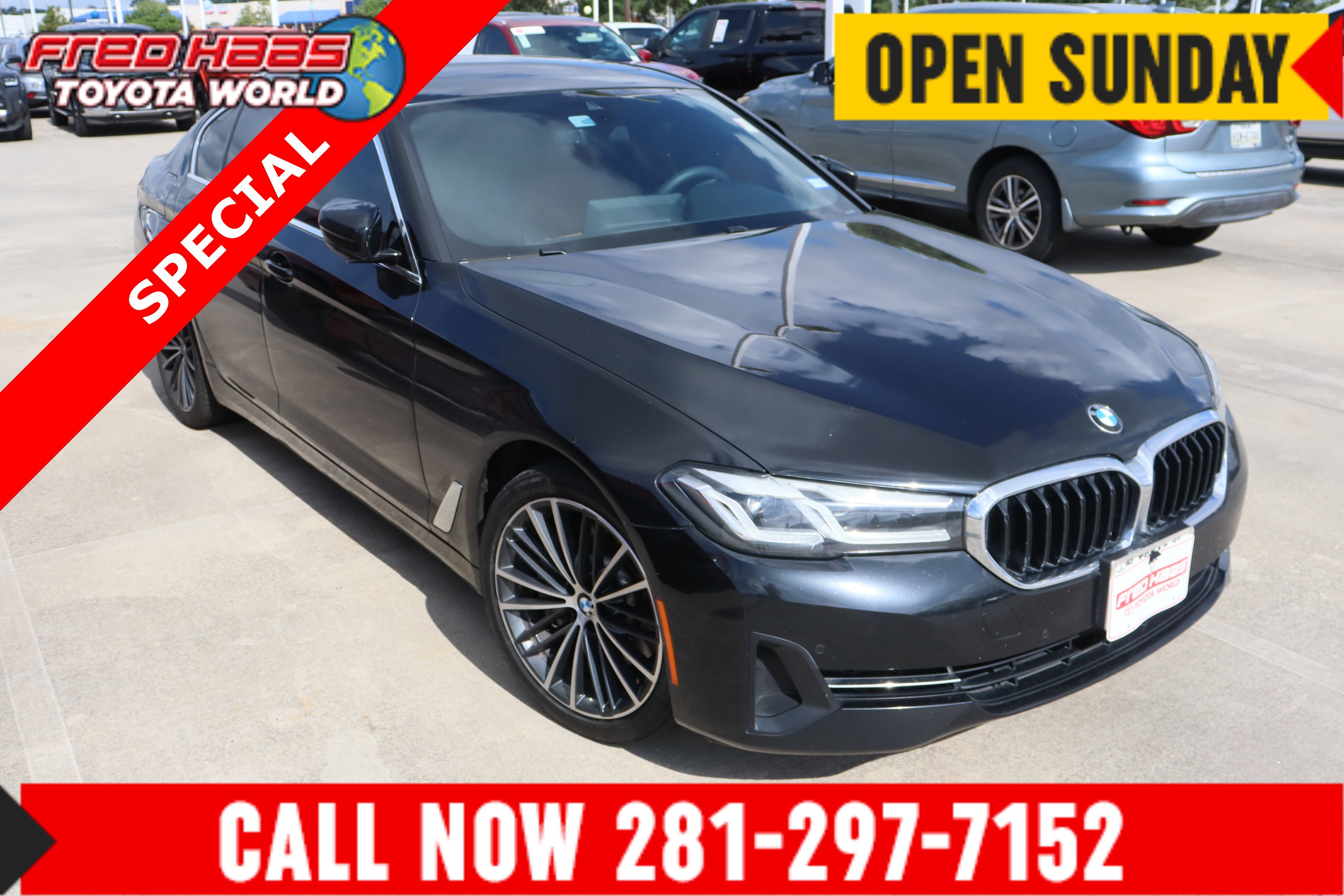 Used 2022 BMW 530i w/ Convenience Package RWD image 1