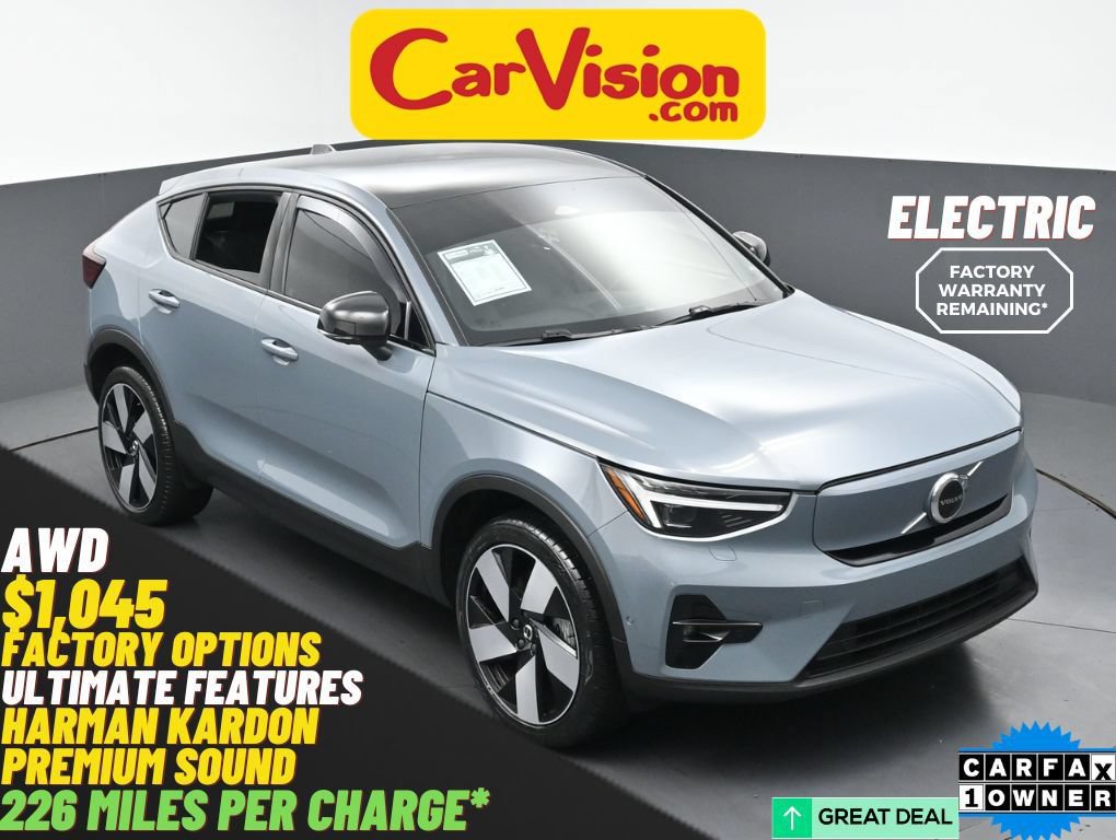 Used 2023 Volvo C40 P8 Recharge Ultimate AWD/4WD image 1