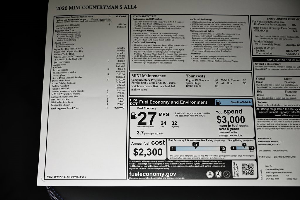 New 2026 MINI Cooper Countryman S image 26