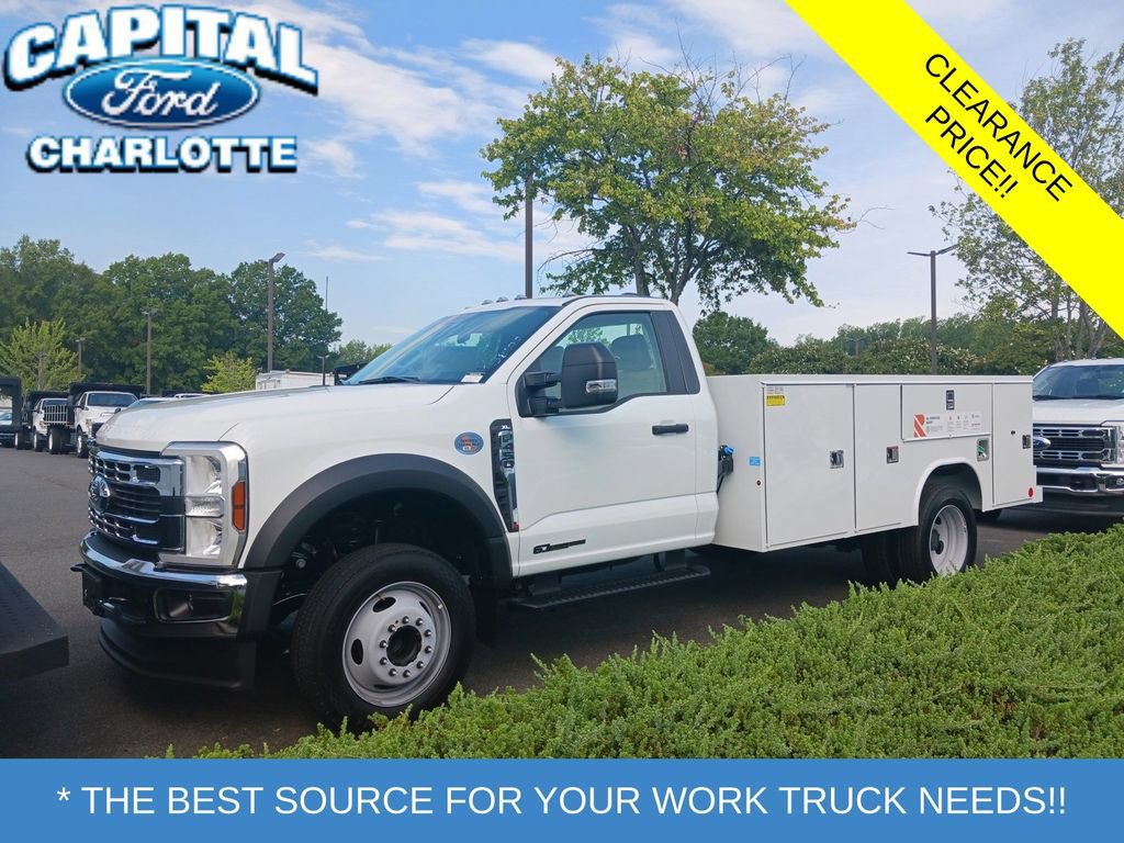 New 2024 Ford F450 XL w/ XL Chrome Package RWD image 1