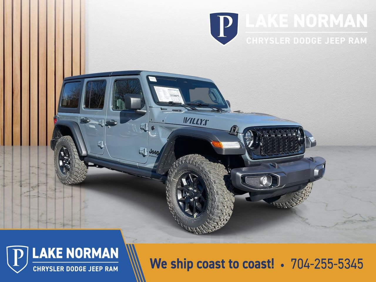 New 2026 Jeep Wrangler Unlimited Willys