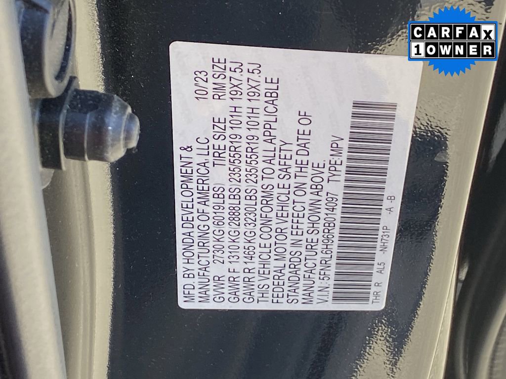 Used 2024 Honda Odyssey Elite image 13