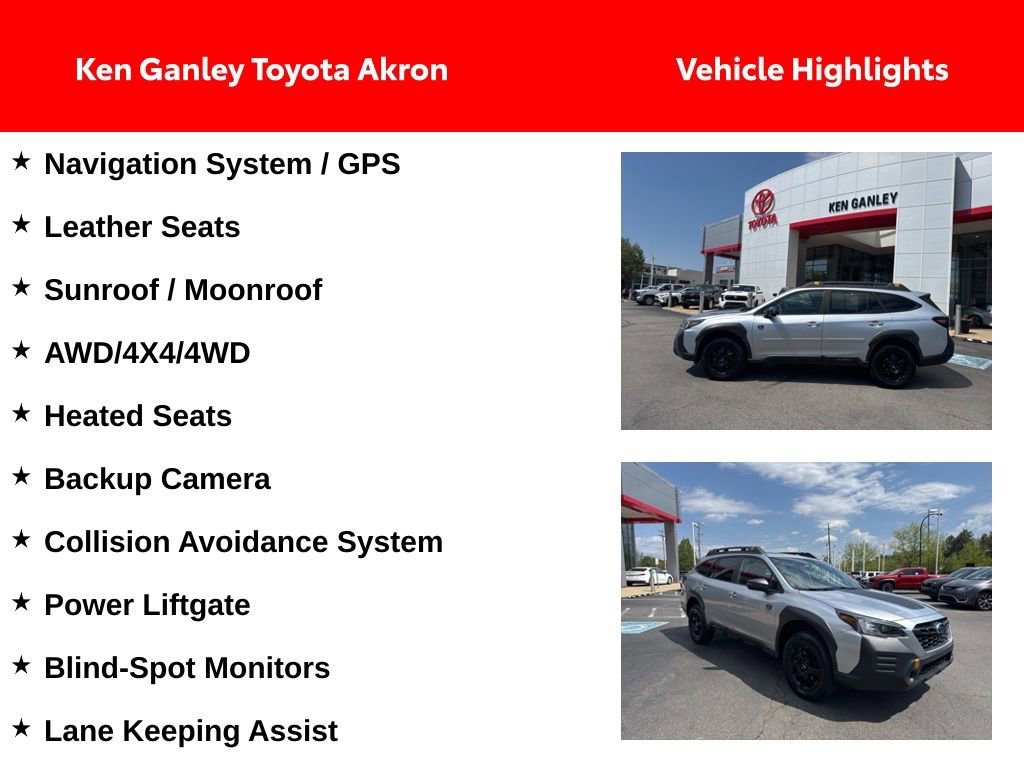 Used 2022 Subaru Outback Wilderness AWD/4WD image 2