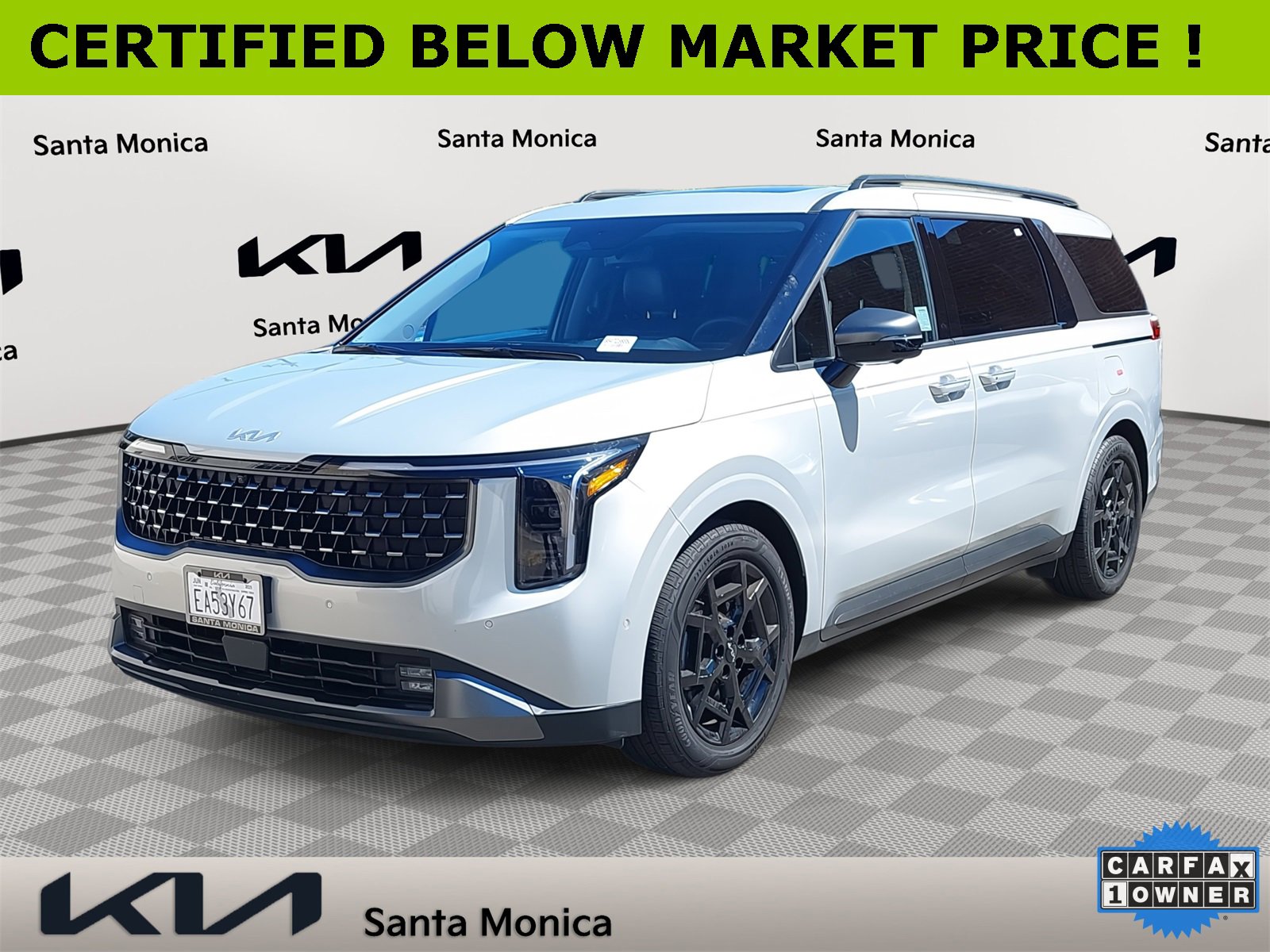 Certified 2025 Kia Carnival SX Prestige