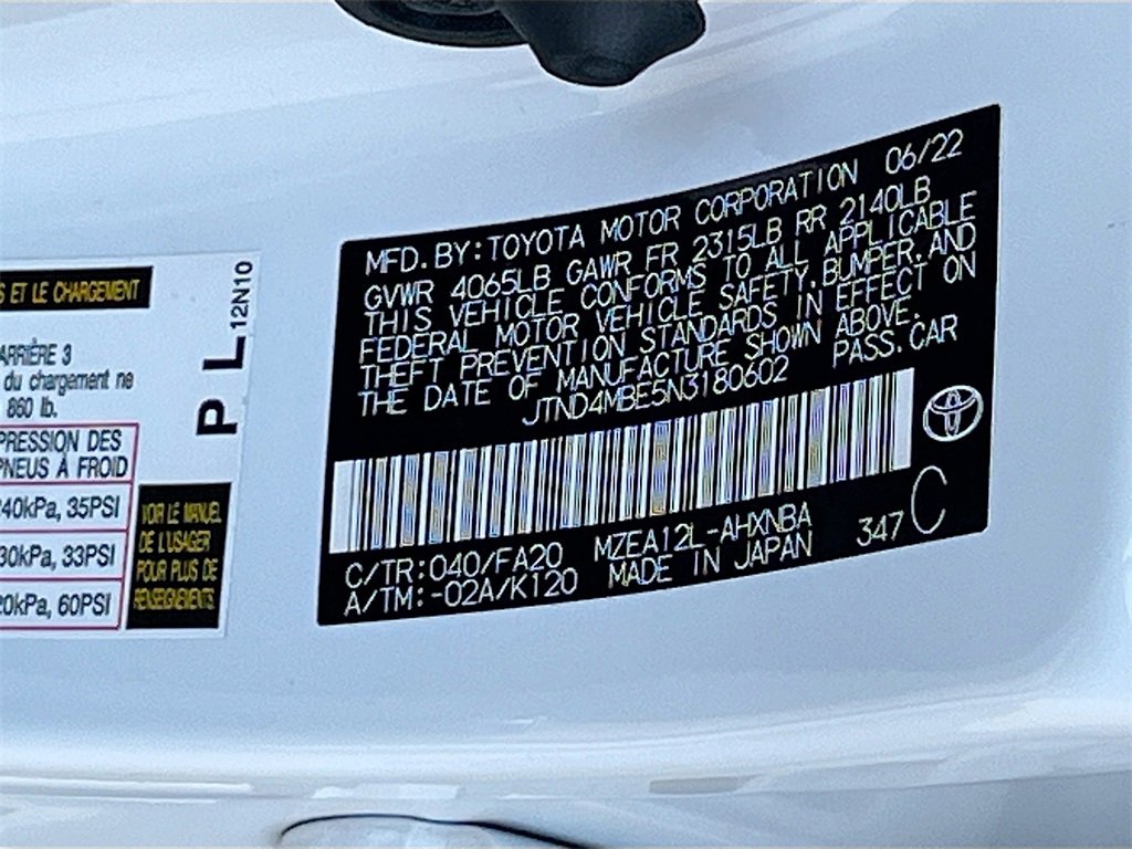 Used 2022 Toyota Corolla SE image 30