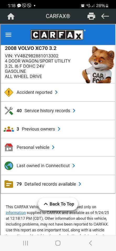 Used 2008 Volvo XC70 3.2 image 43