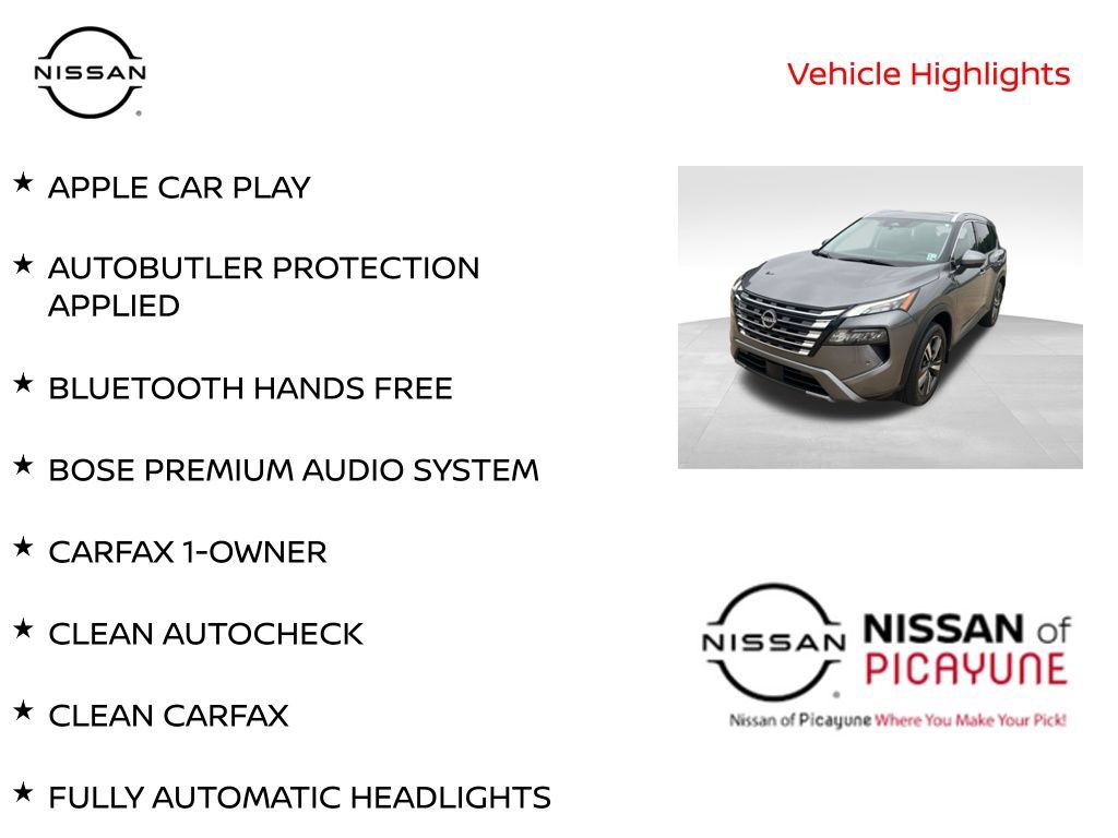 Certified 2025 Nissan Rogue SL w/ SL Premium Package FWD image 12