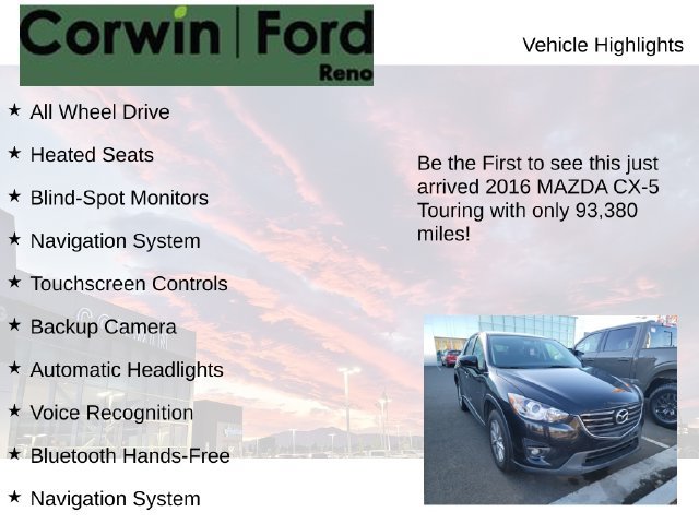 Used 2016 MAZDA CX-5 Touring AWD/4WD image 4