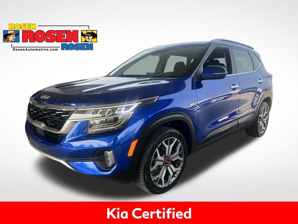 Certified 2023 Kia Seltos SX w/ SX Sunroof Package AWD/4WD image 1