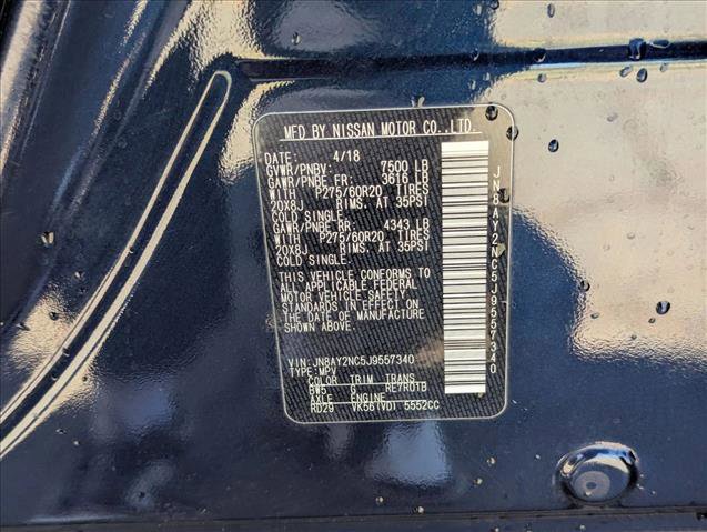 Used 2018 Nissan Armada Platinum image 16