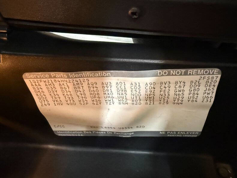 Used 1987 Pontiac Firebird Trans Am image 25