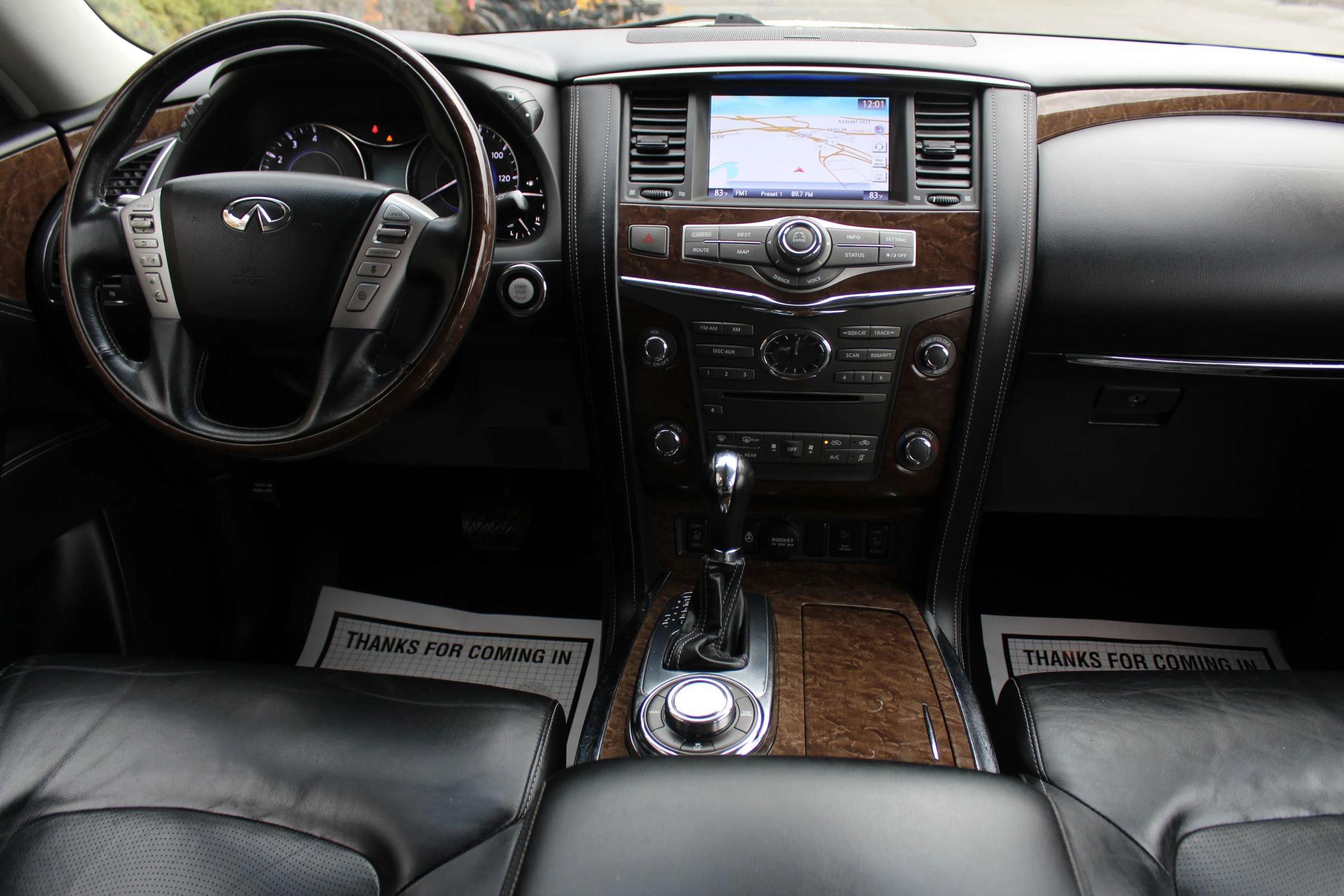 Used 2017 INFINITI QX80 4WD w/ Driver Assistance Package image 20