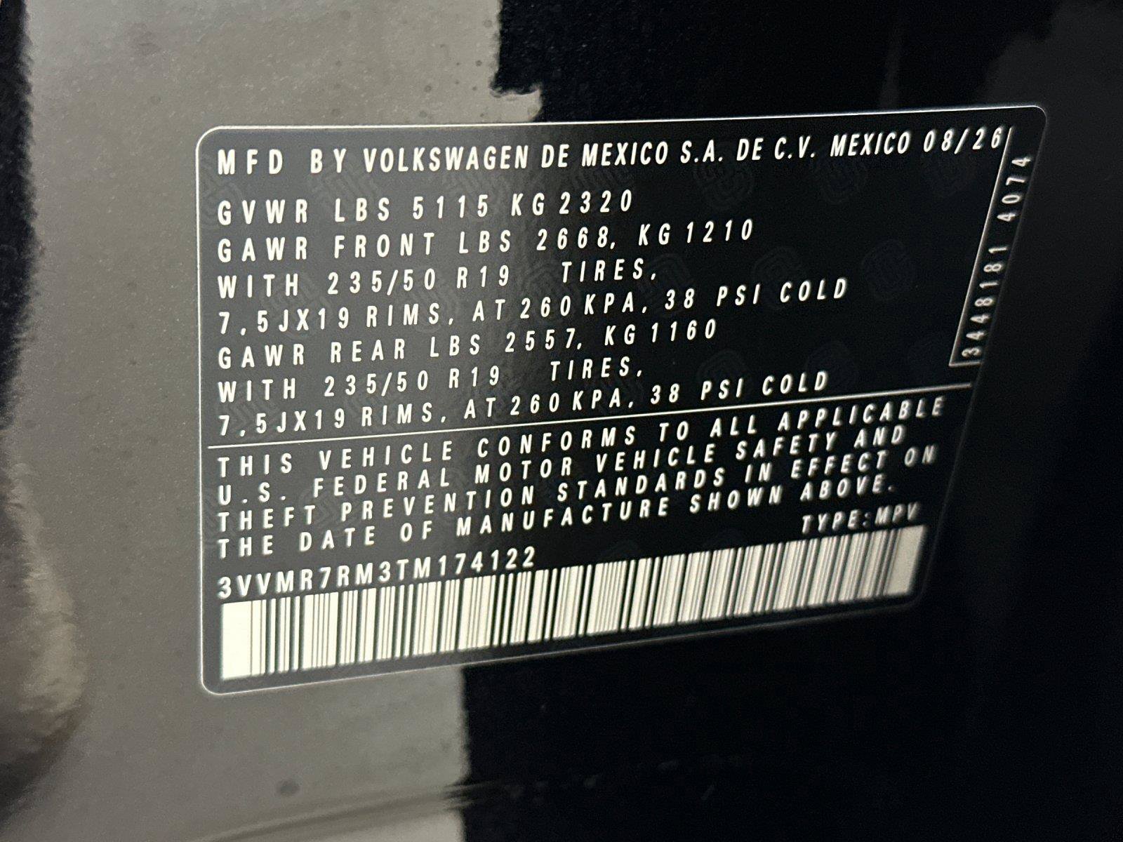 New 2026 Volkswagen Tiguan SE AWD/4WD image 26