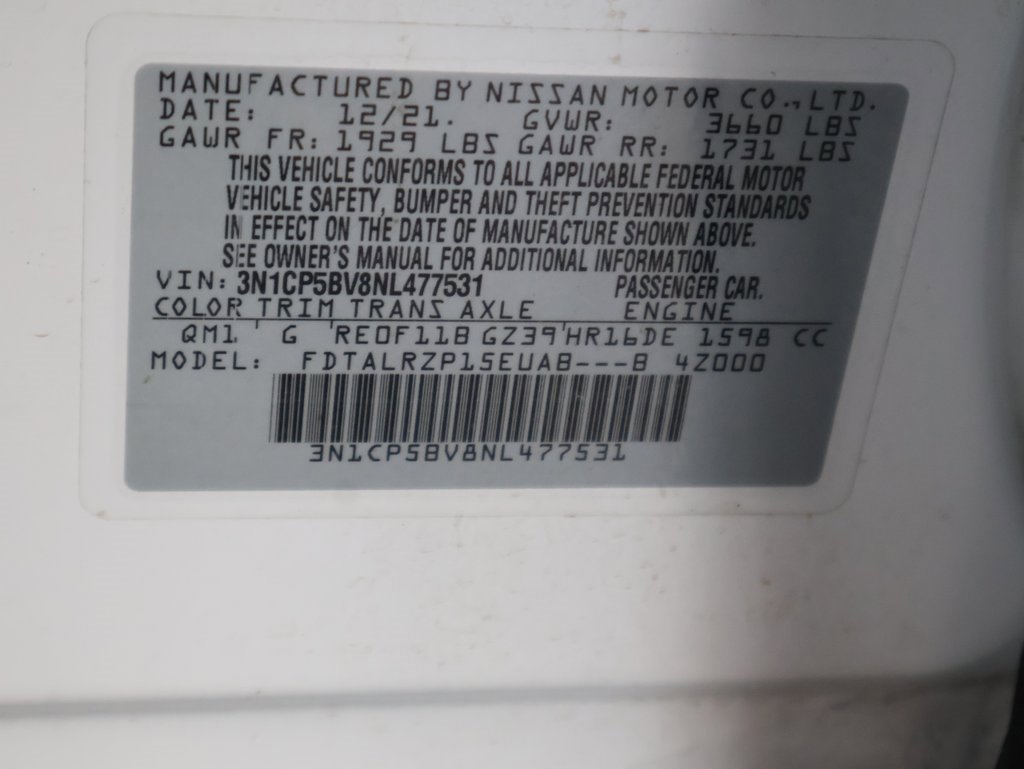 Used 2022 Nissan Kicks S image 43