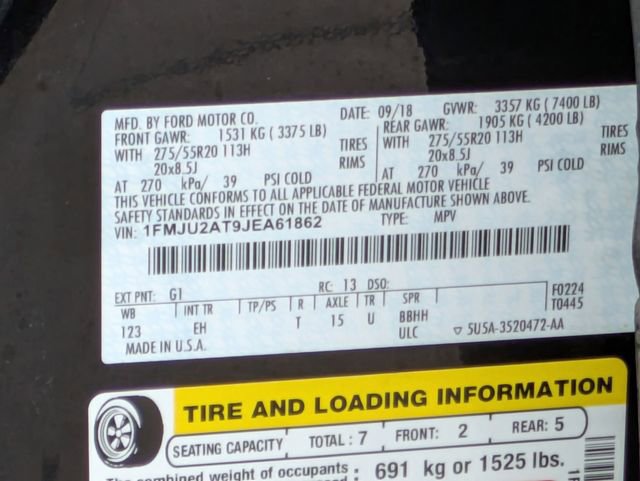 Used 2018 Ford Expedition Limited w/ Equipment Group 301A image 27