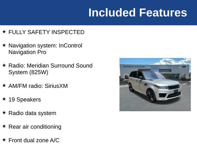 Used 2019 Land Rover Range Rover Sport HST AWD/4WD image 5