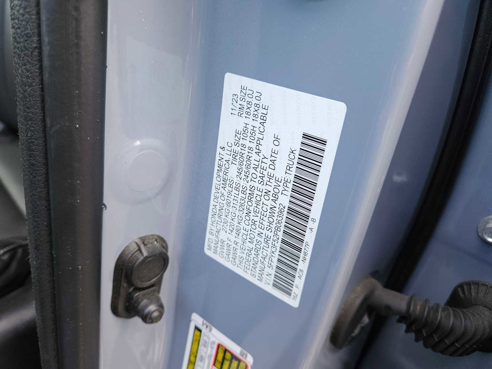 Used 2023 Honda Ridgeline RTL image 26