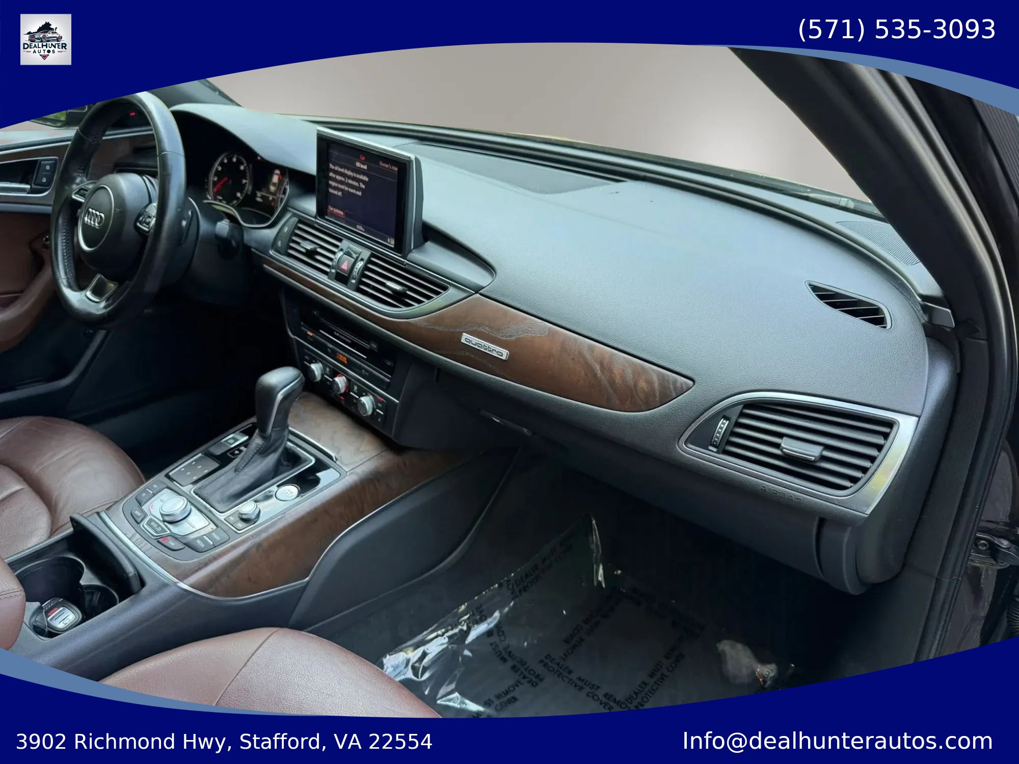 Used 2016 Audi A6 2.0T Premium Plus w/ Premium Plus Package AWD/4WD image 12