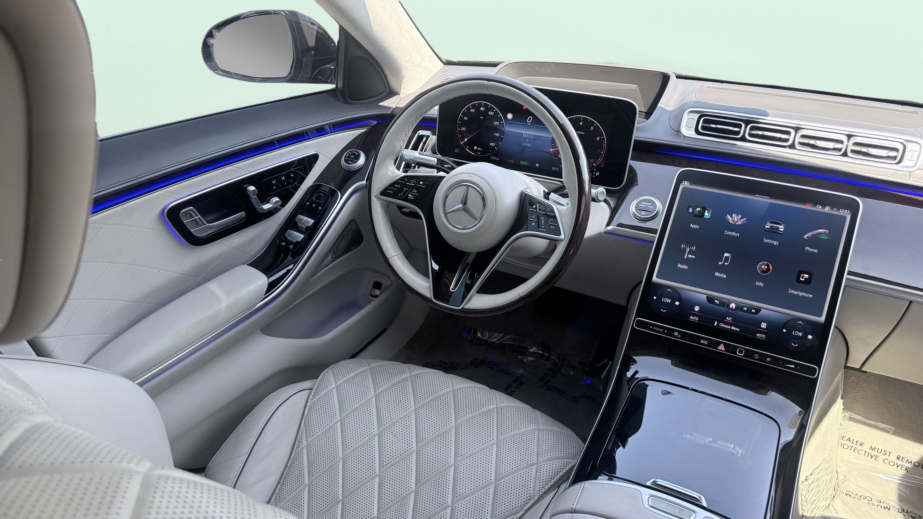 Used 2021 Mercedes-Benz S 580 4MATIC Sedan w/ Warmth & Comfort Package image 52