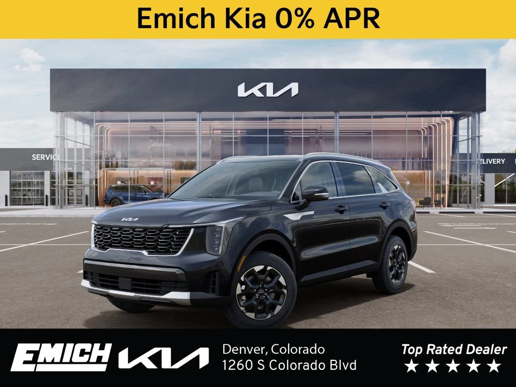 New 2026 Kia Sorento S w/ S Panoramic Sunroof Package