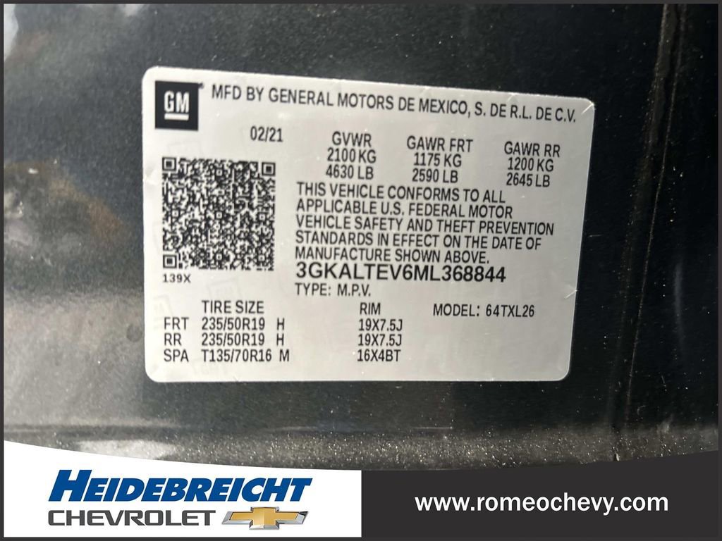 Certified 2021 GMC Terrain SLE w/ Driver Convenience Package AWD/4WD image 8