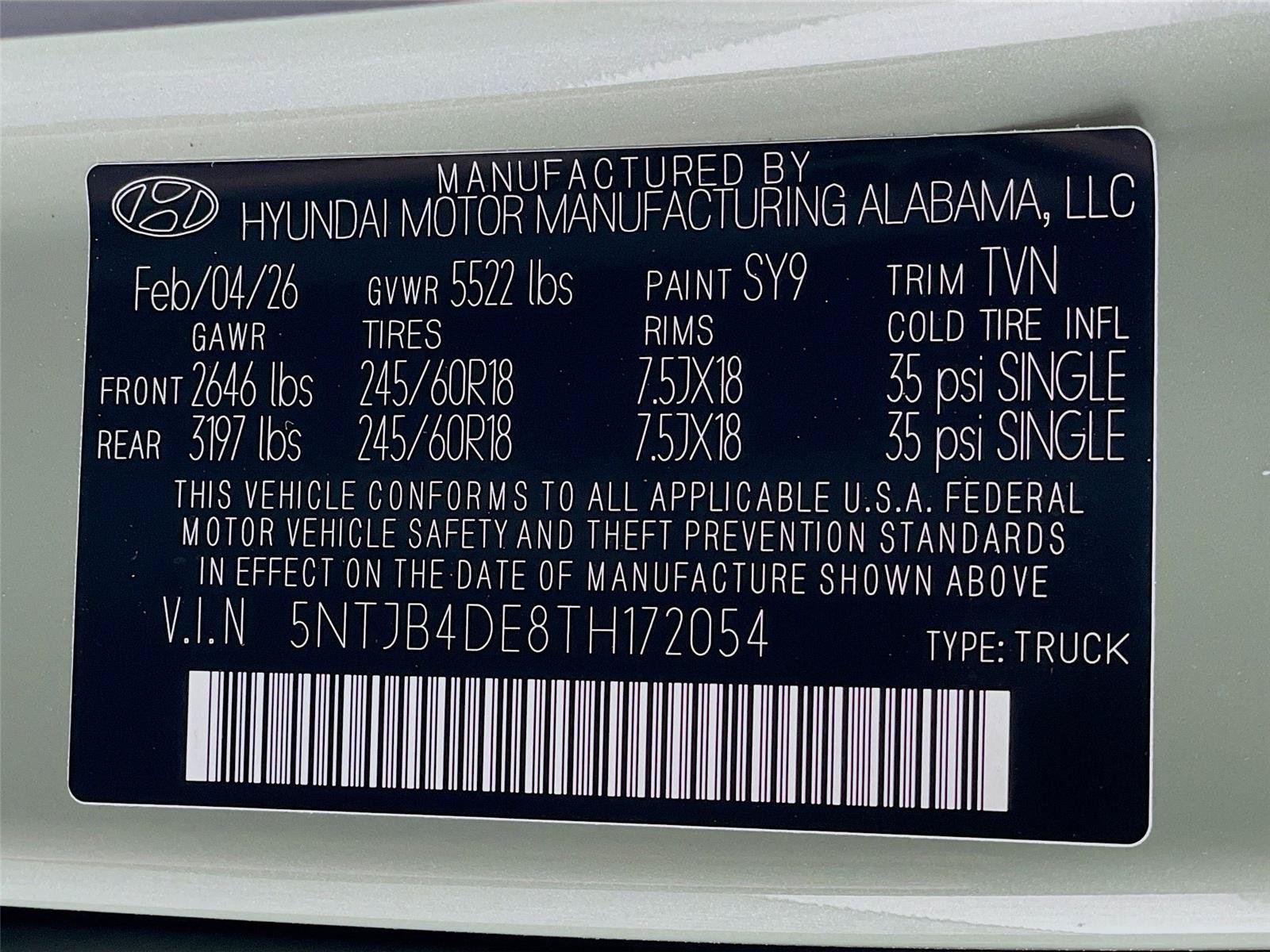 New 2026 Hyundai Santa Cruz SEL FWD image 24