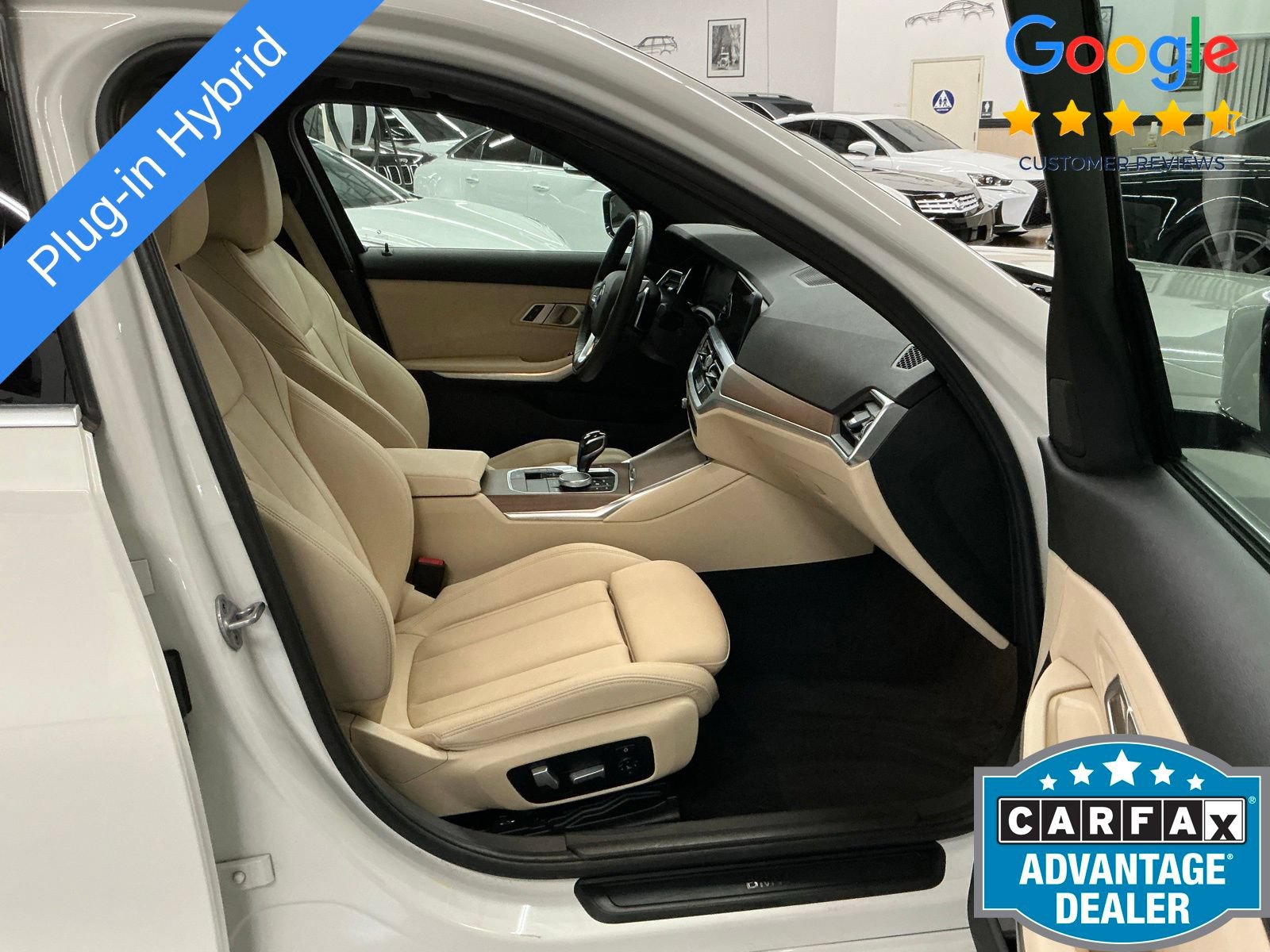 Used 2021 BMW 330e w/ Premium Package RWD image 12