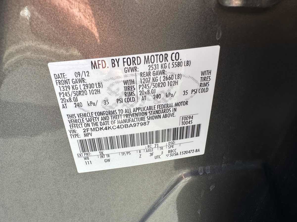 Used 2013 Ford Edge Limited AWD/4WD image 17