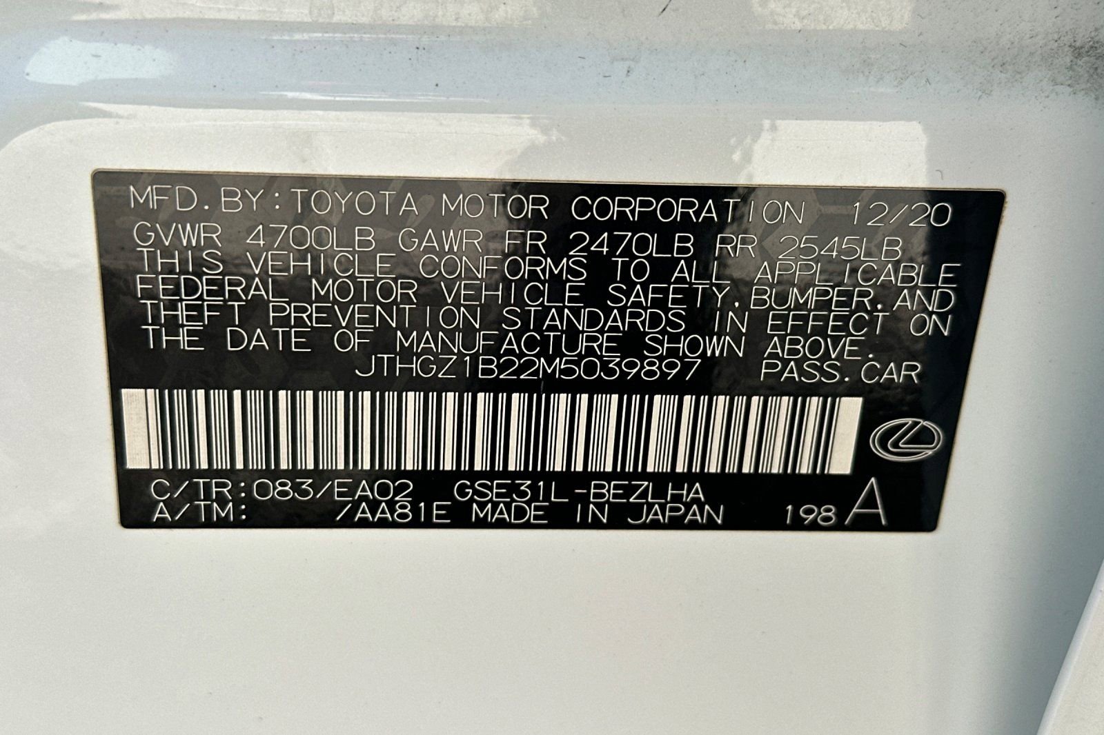 Used 2021 Lexus IS 350 F Sport image 39