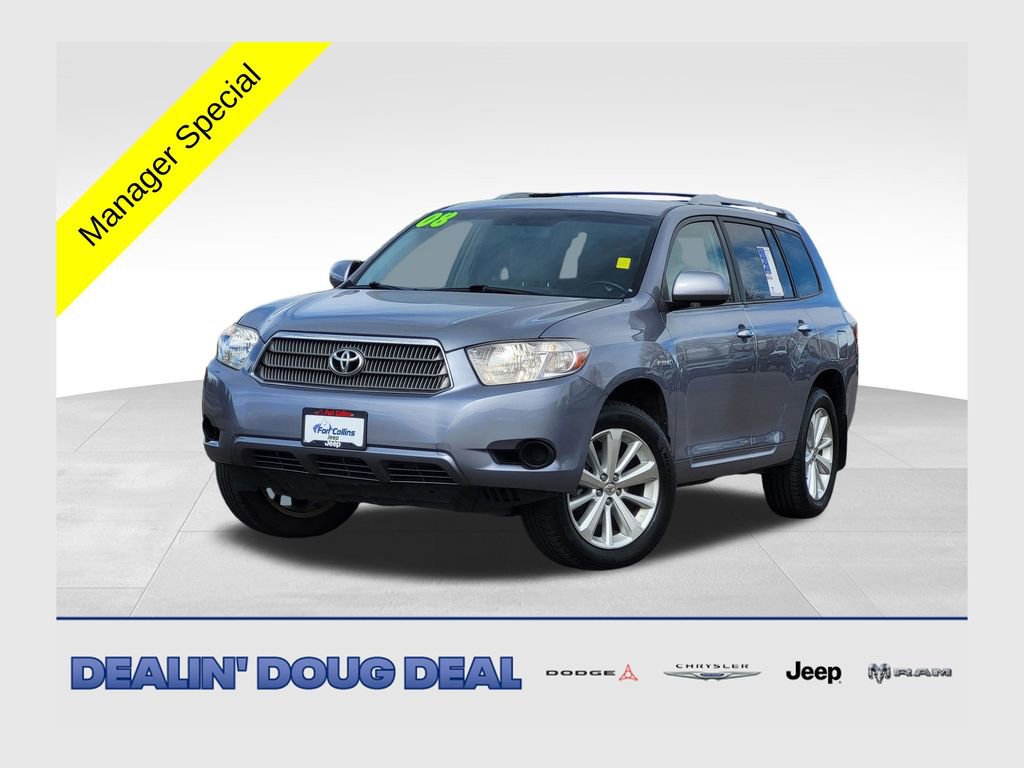 Used 2008 Toyota Highlander 4WD Hybrid